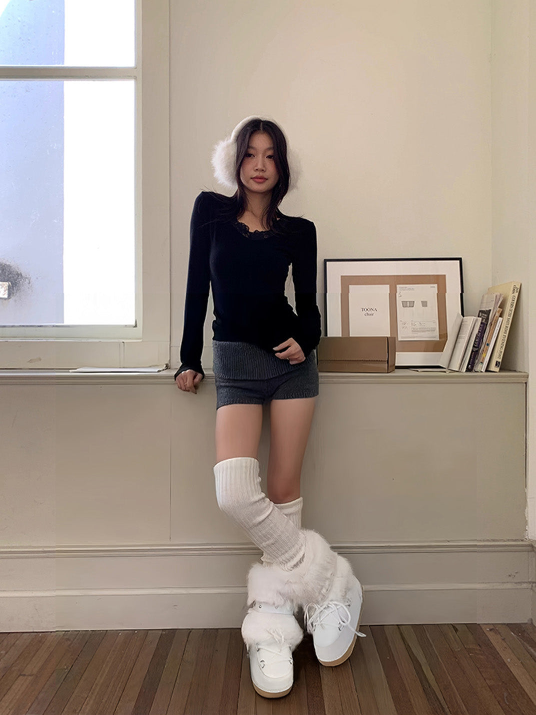Faux Fur Snow Boots