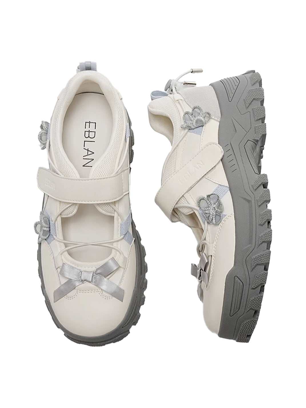 "Meadowlands" Hybrid Quick-Lace Velcro Ballet Trainer - Skipkicks