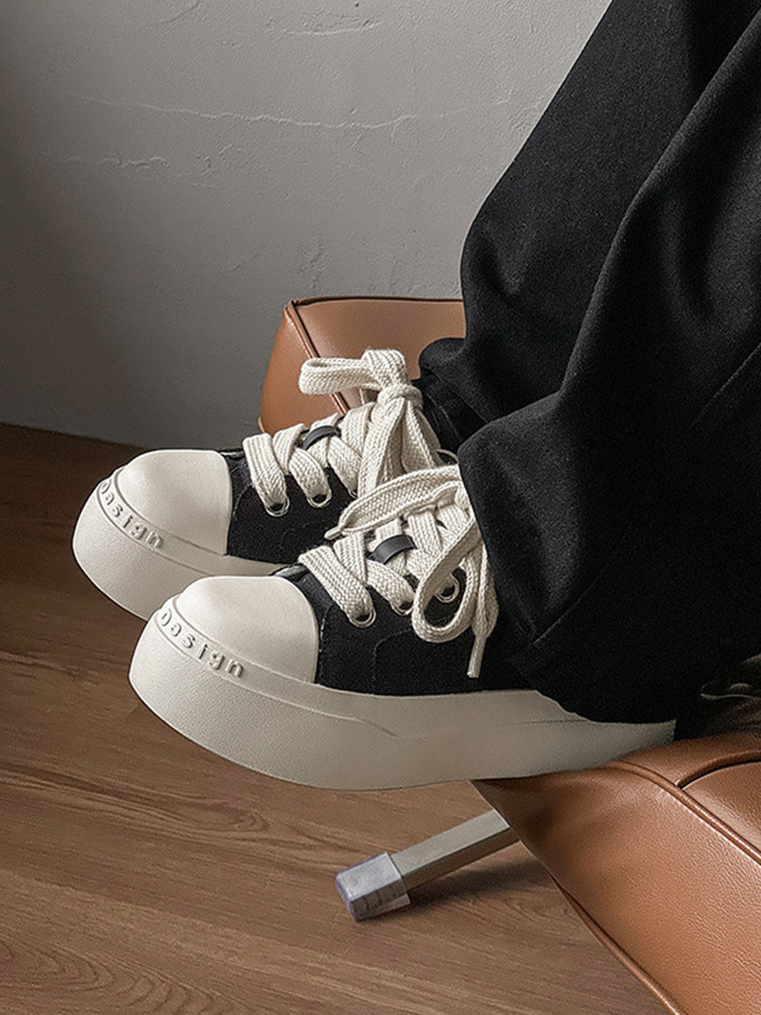 Oversized Cartoon Platform Sneakers