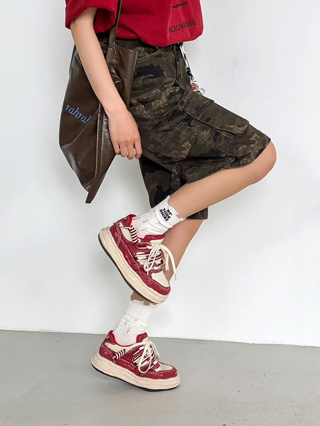 Vintage Wash Denim Sneakers - Skipkicks