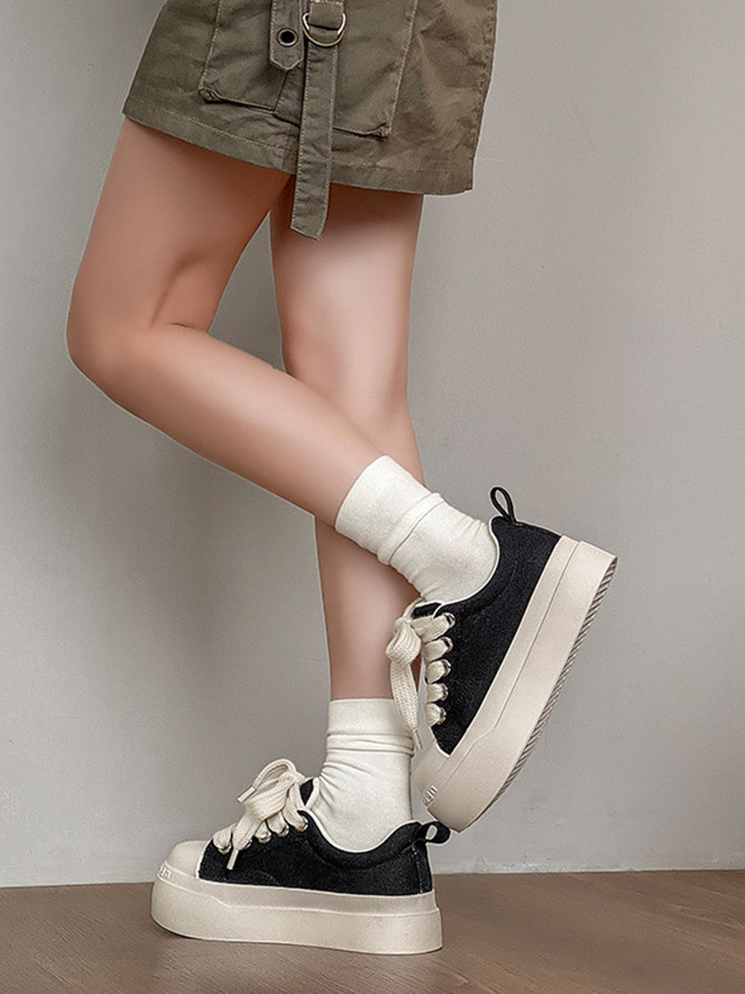 Oversized Cartoon Platform Sneakers