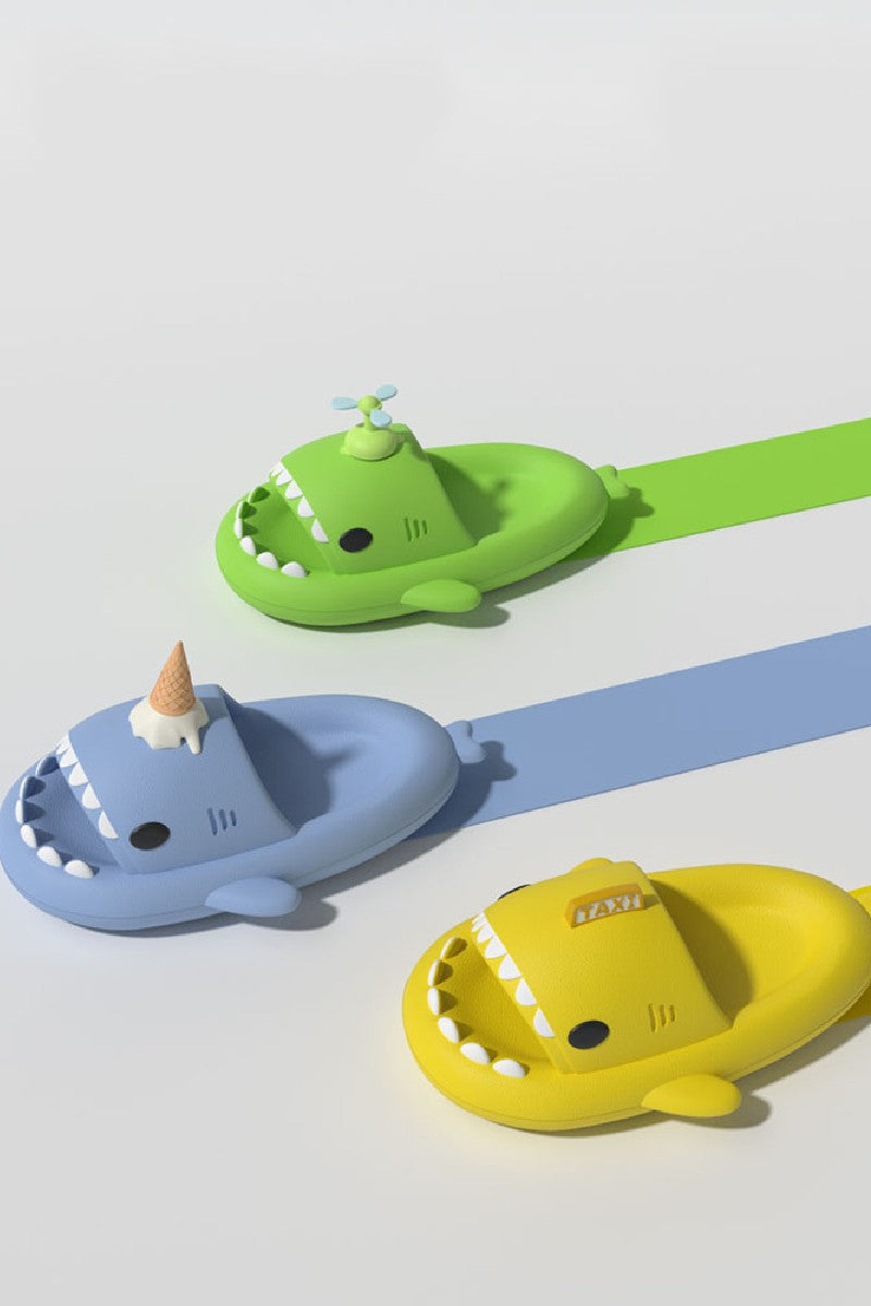 Ice Cream Shark Slippers - Skipkicks