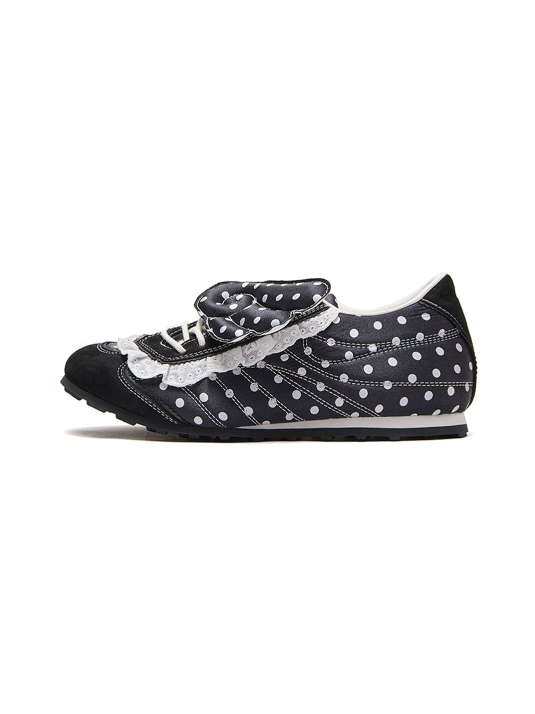 Polka-Dot Lace Wing Ballet Flats - Skipkicks