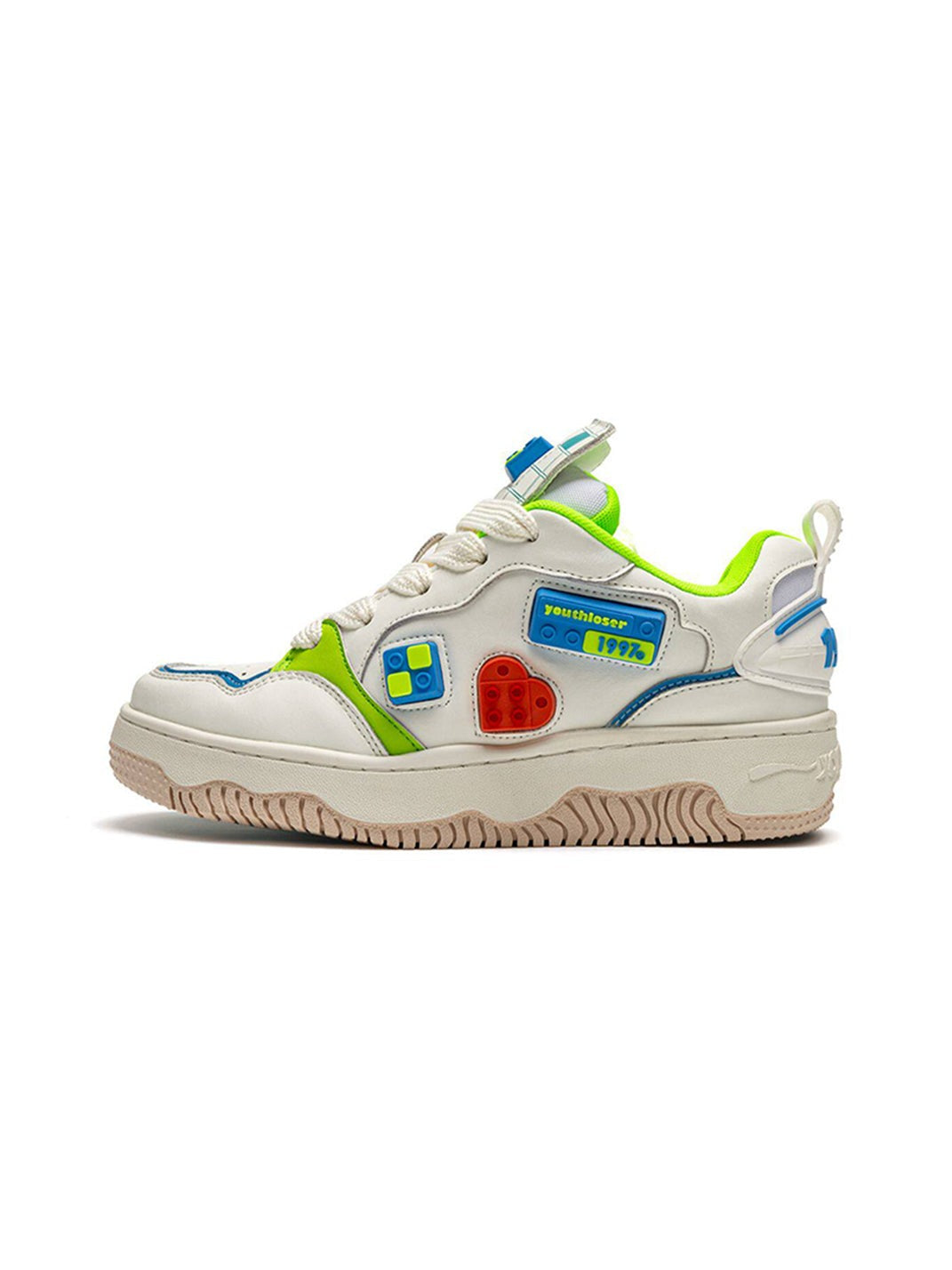 Blocky Chunky Platform Skate Sneakers - Skipkicks