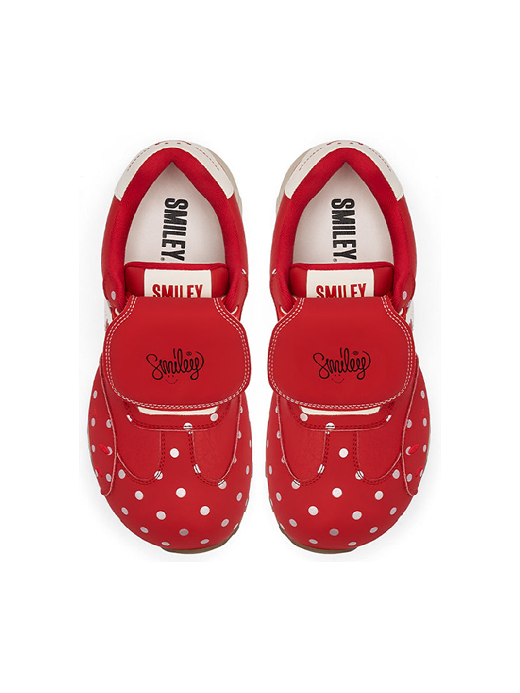 Black Mushroom Polka-Dot Casual Sneakers - Skipkicks
