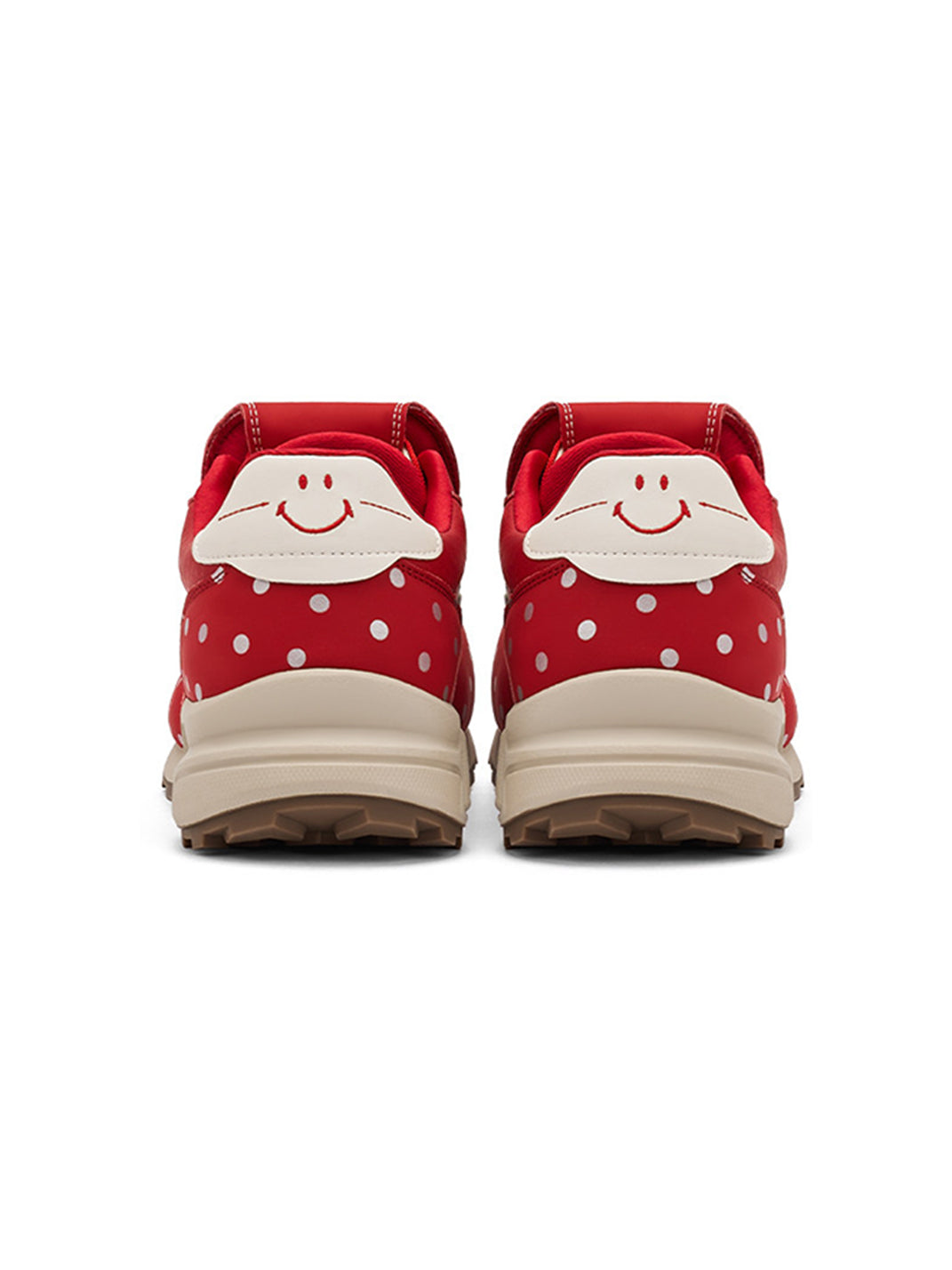 Black Mushroom Polka-Dot Casual Sneakers - Skipkicks