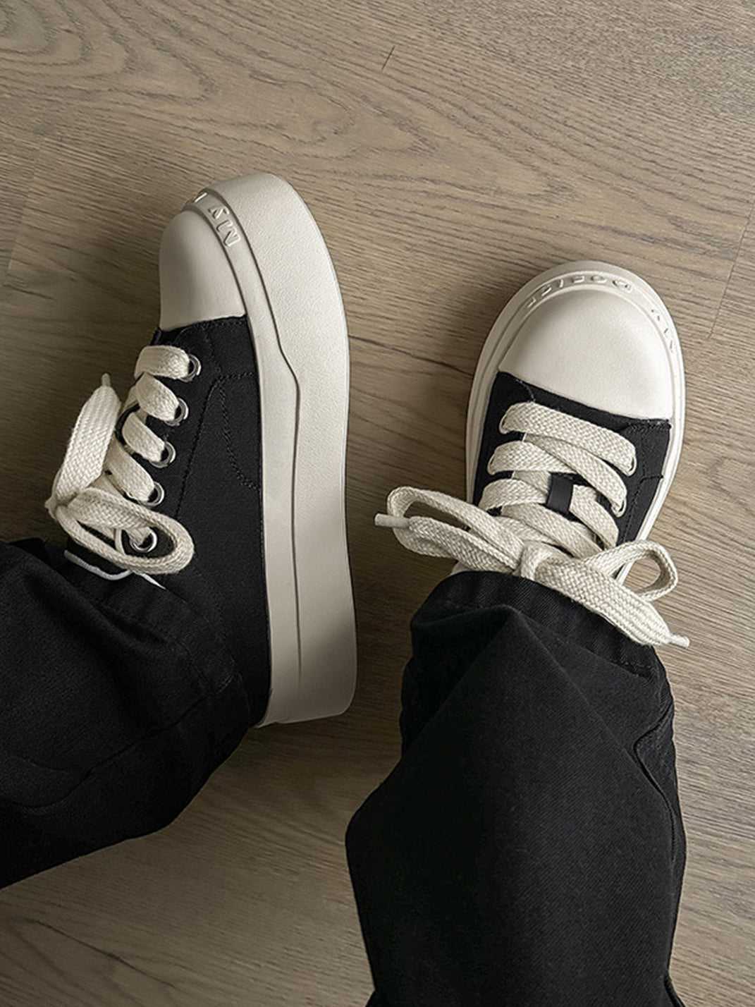 Oversized Cartoon Platform Sneakers
