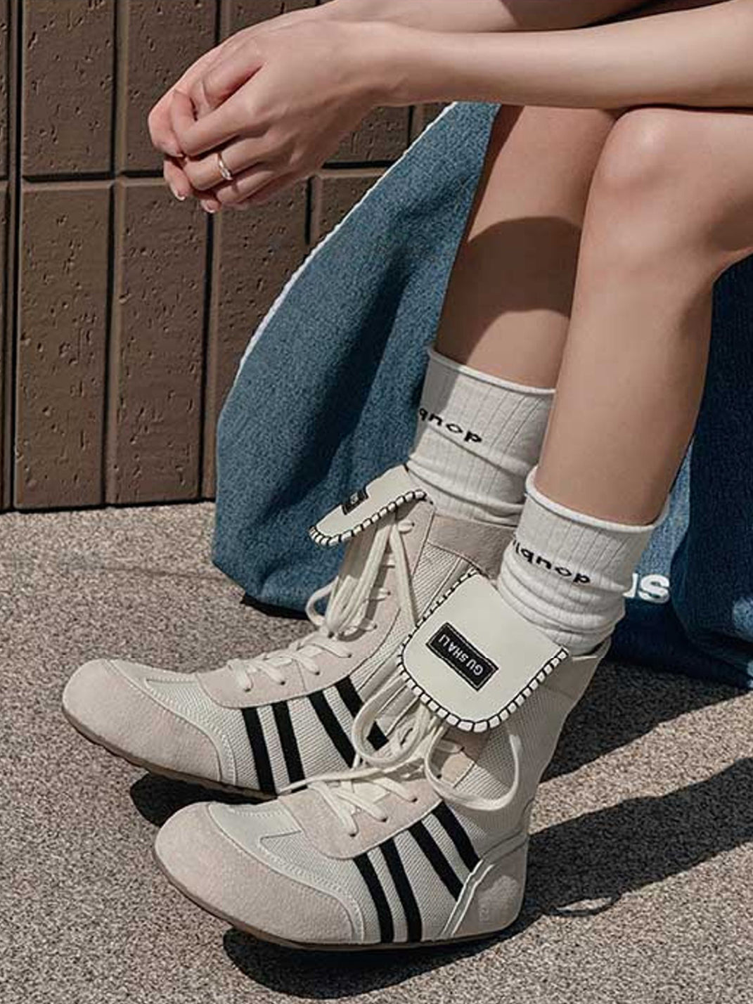 GSL Hybrid Zip-On Boxing Trainer Boots