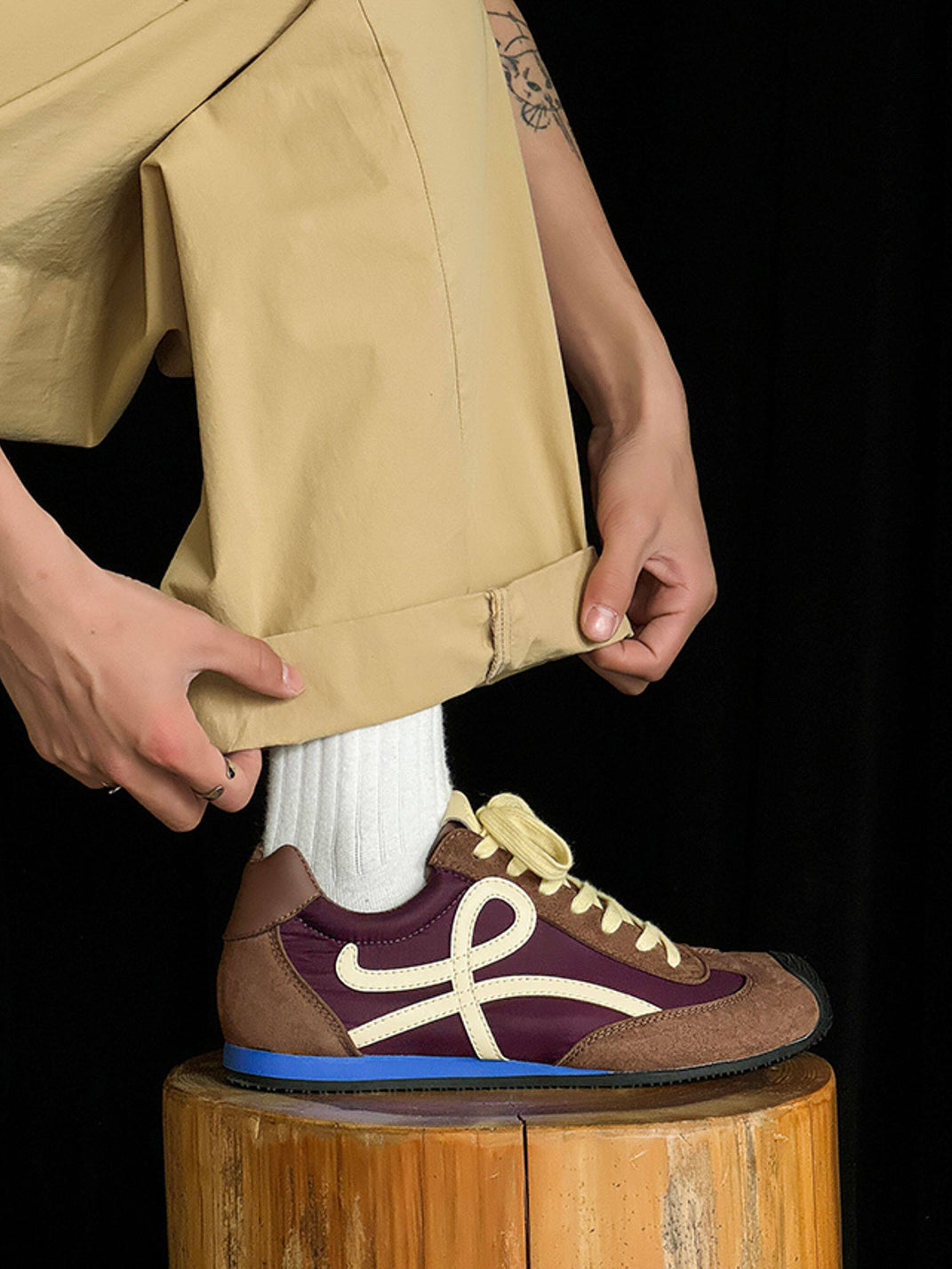 Breathable Panel Sport Sneakers - Skipkicks