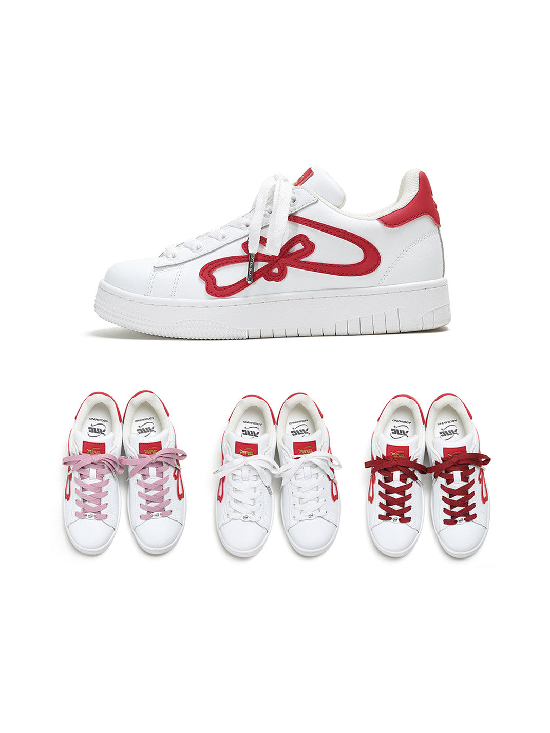 Lucky Clover Chunky Platform Sneakers - Skipkicks