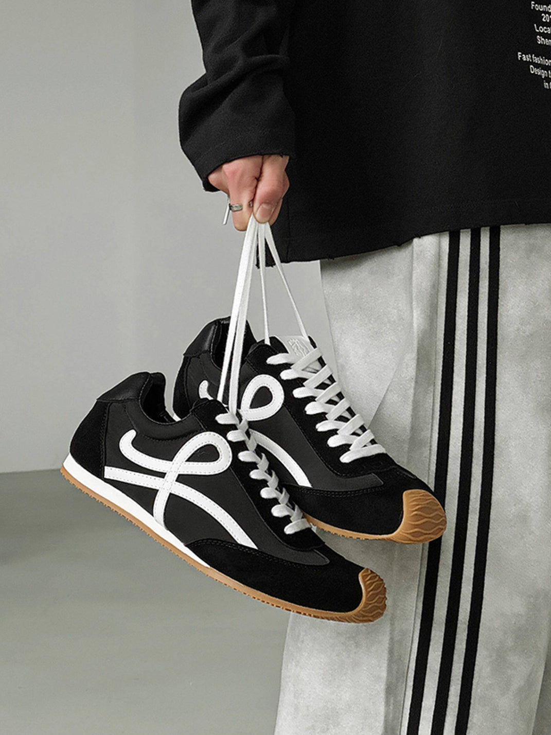 Breathable Panel Sport Sneakers - Skipkicks