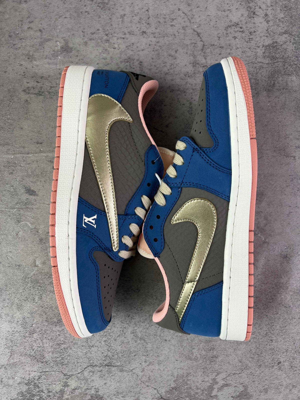 Custom Air Jordan 1 x Travis Scott DM7866 SneakerNational