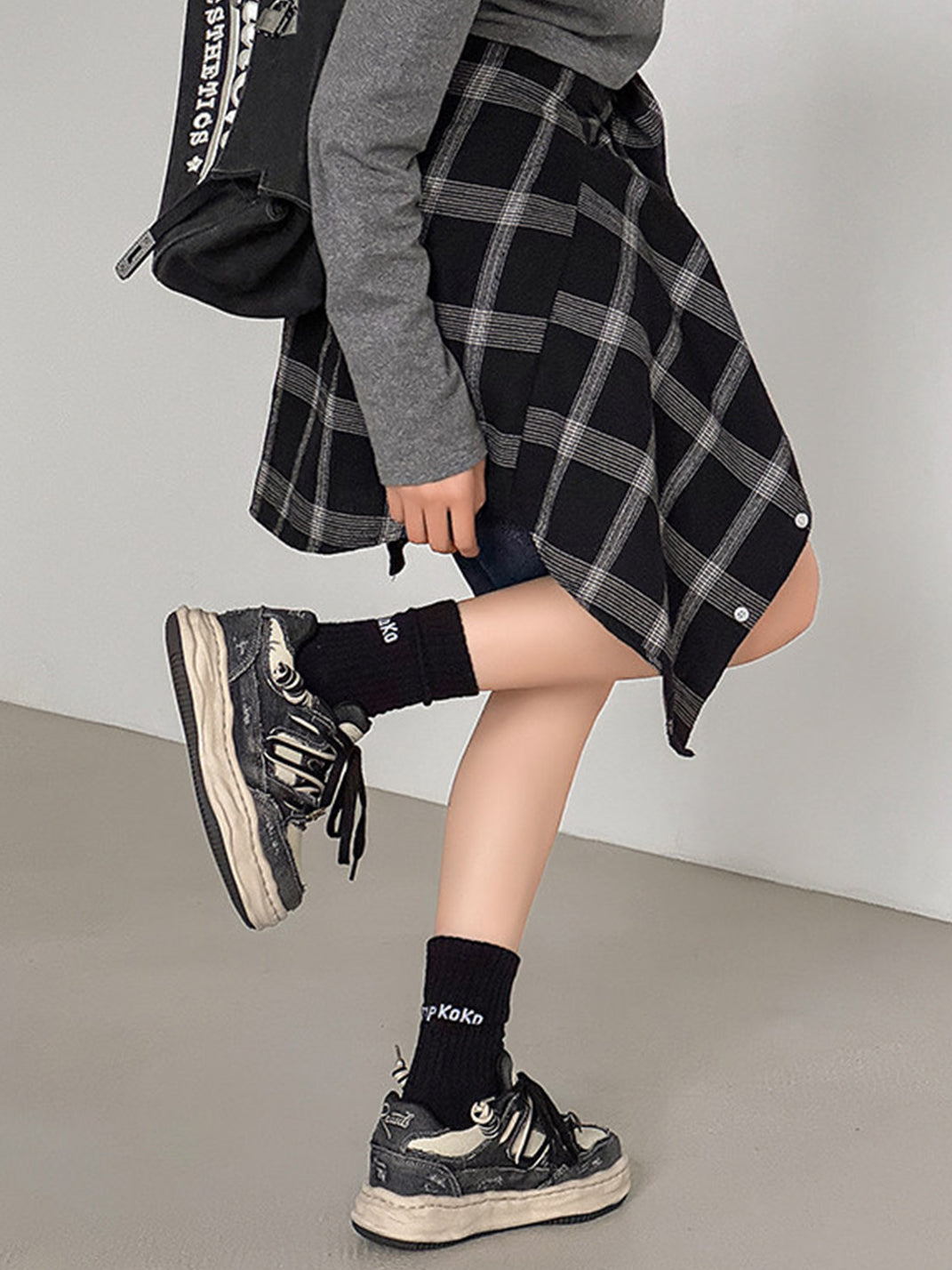 Vintage Wash Denim Sneakers - Skipkicks