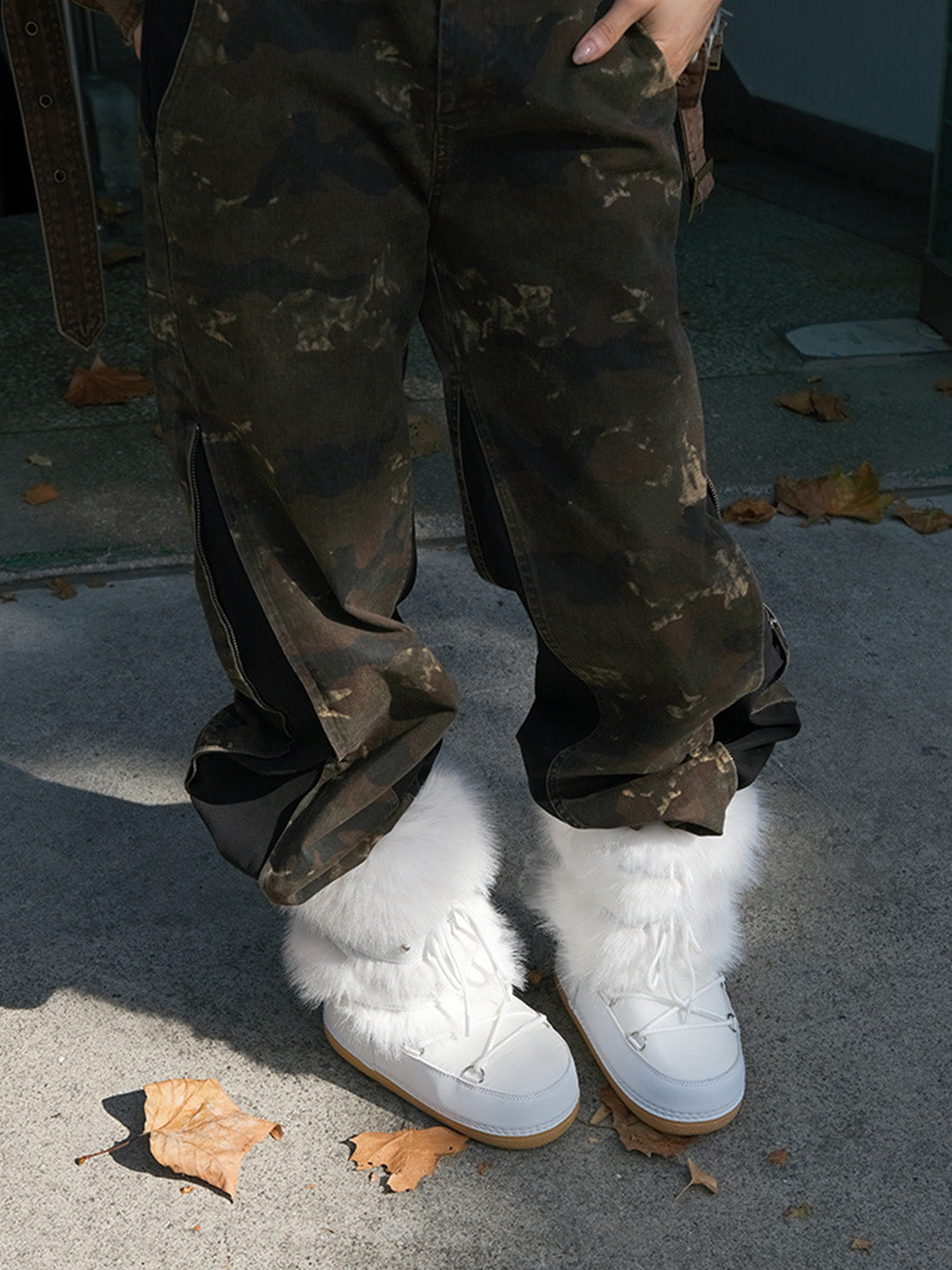 Faux Fur Snow Boots