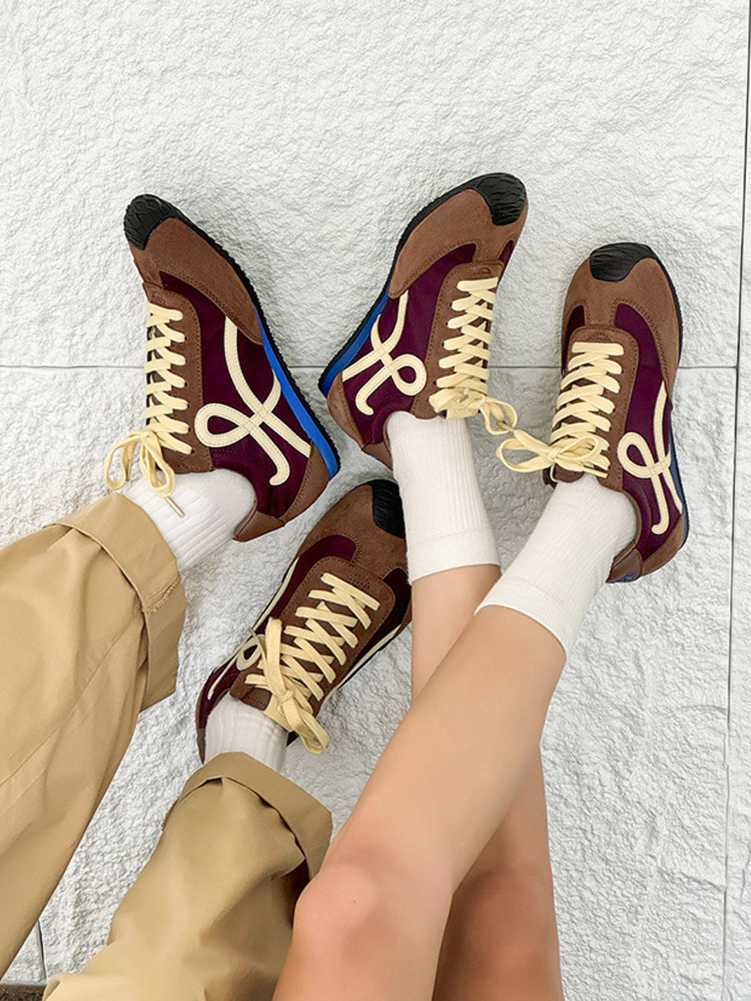 Breathable Panel Sport Sneakers - Skipkicks