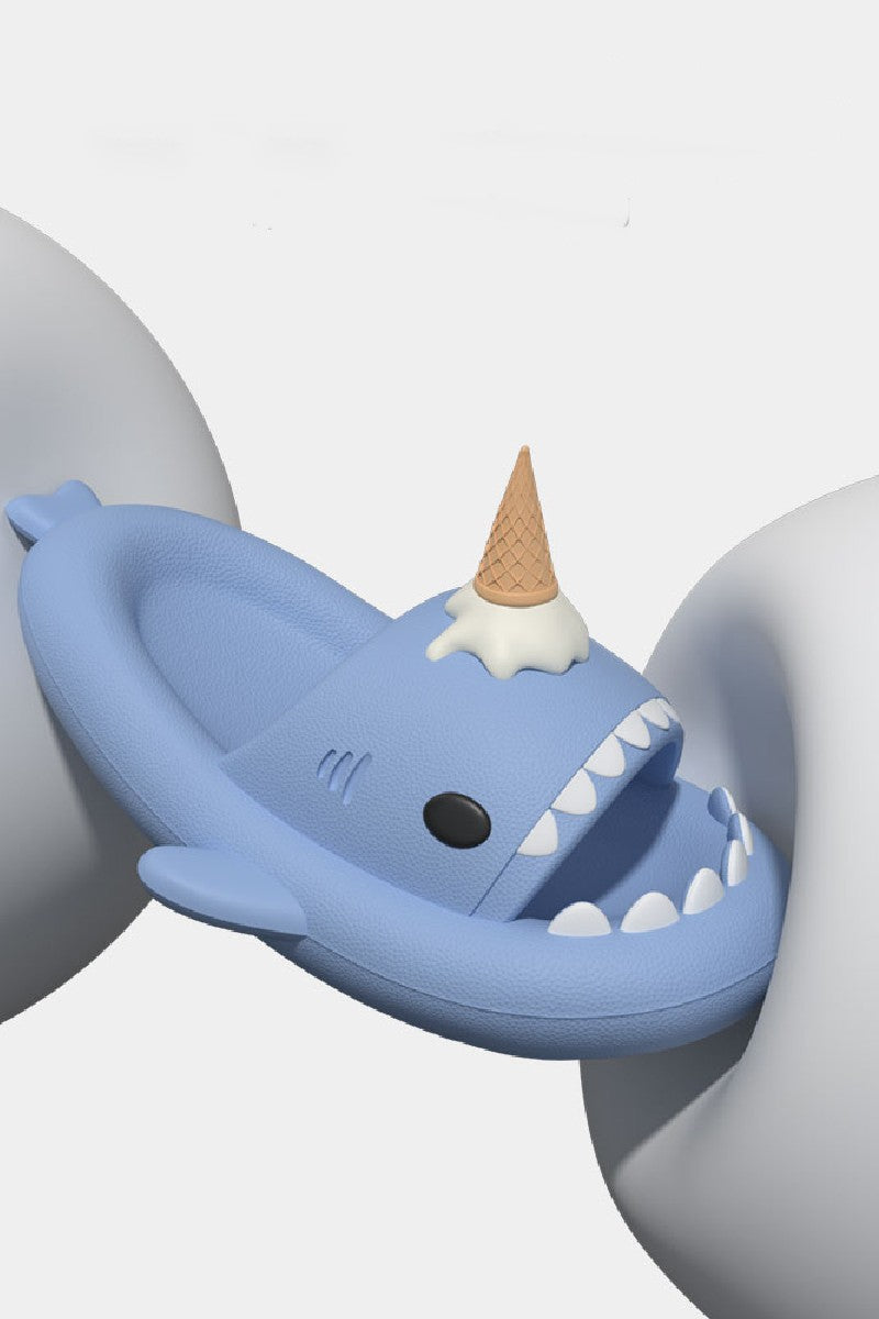 Ice Cream Shark Slippers - Skipkicks