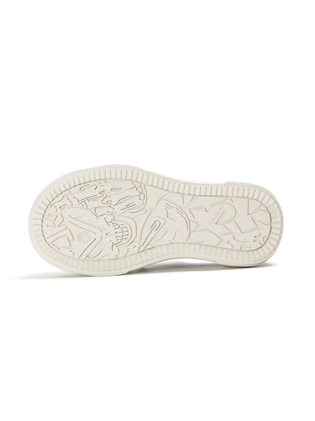 Graffiti Print Canvas Platform Sneakers - Skipkicks