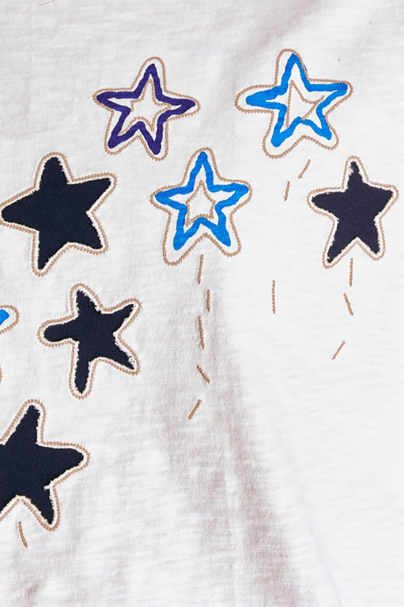 Star Parade Graphic Cotton Tee