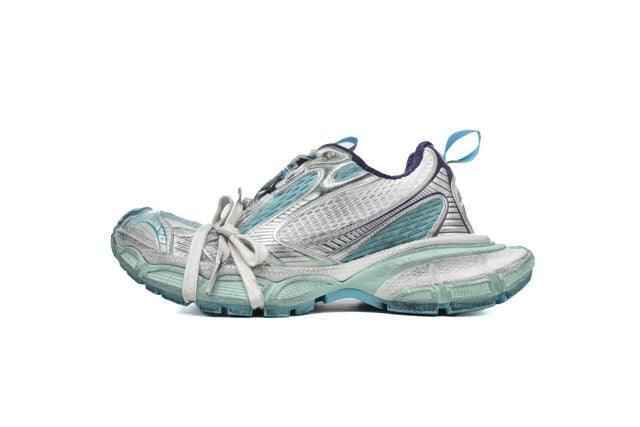 Custom BLCG Tiffany Blue Sneaker W3XL5