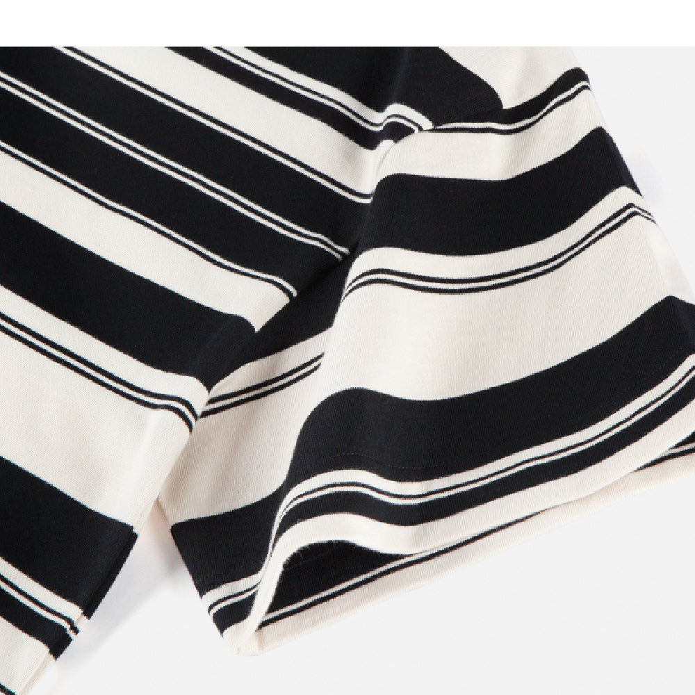 320G Heavyweight Striped Oversized Tee