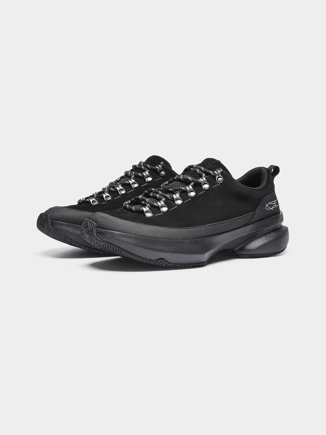 All-Black Samurai Casual Sneakers - Skipkicks
