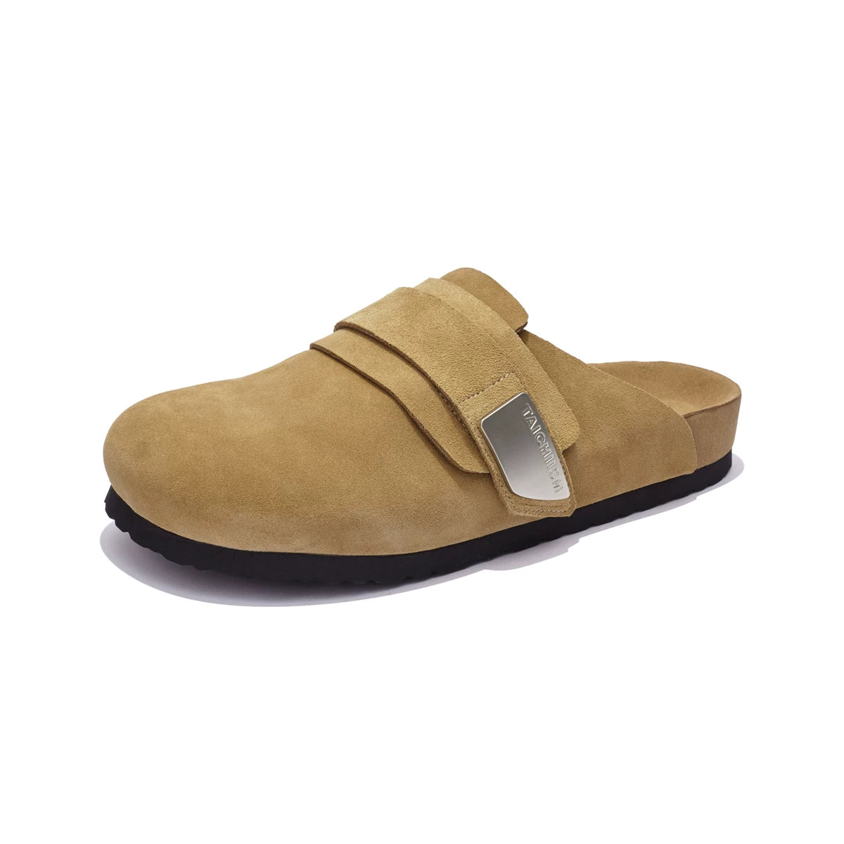 Closed-Toe Leather Mule Sandals - Skipkicks