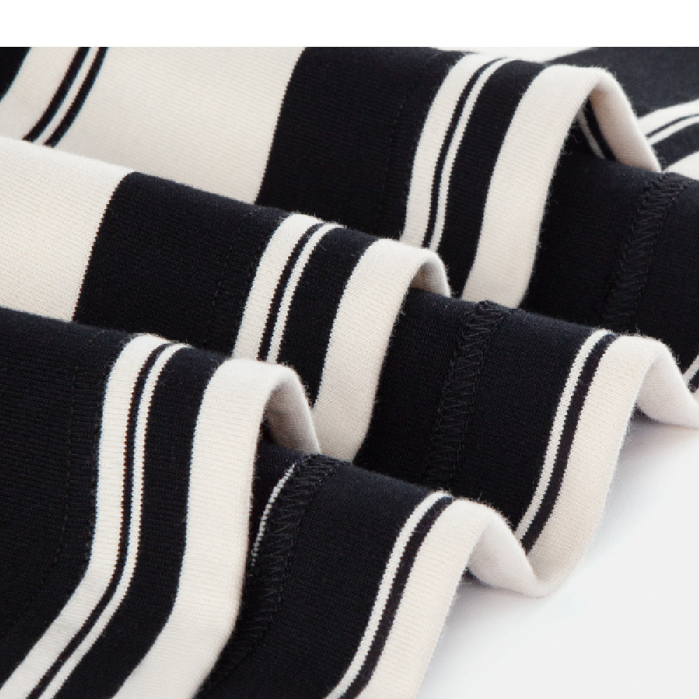 320G Heavyweight Striped Oversized Tee
