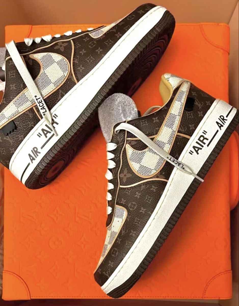 Monogram Air Force 1 Low 07 - Luxury Sneakers