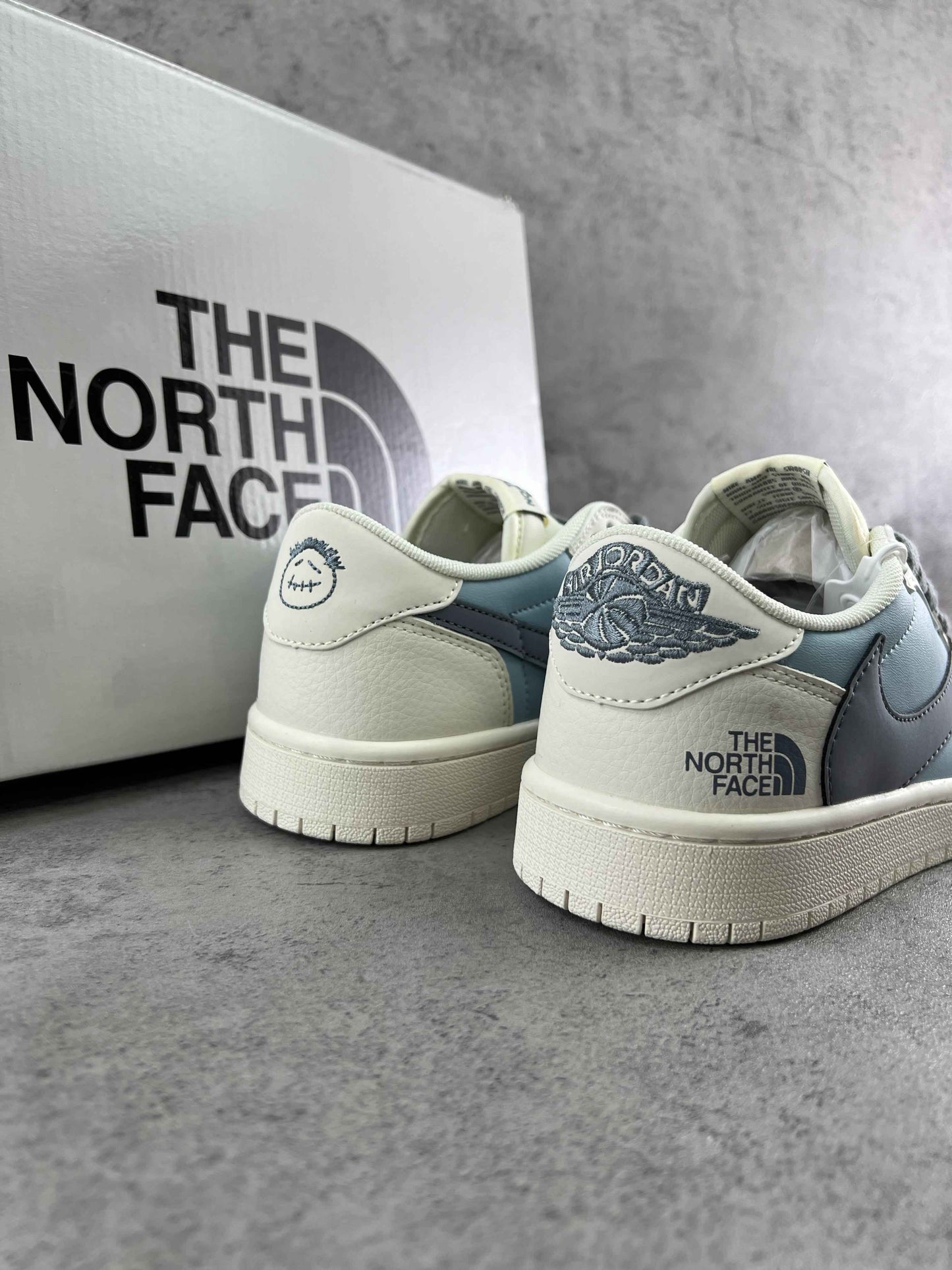 Custom Travis Scott x Air Jordan 1 x The North Face SJ2068 105 SneakerNational
