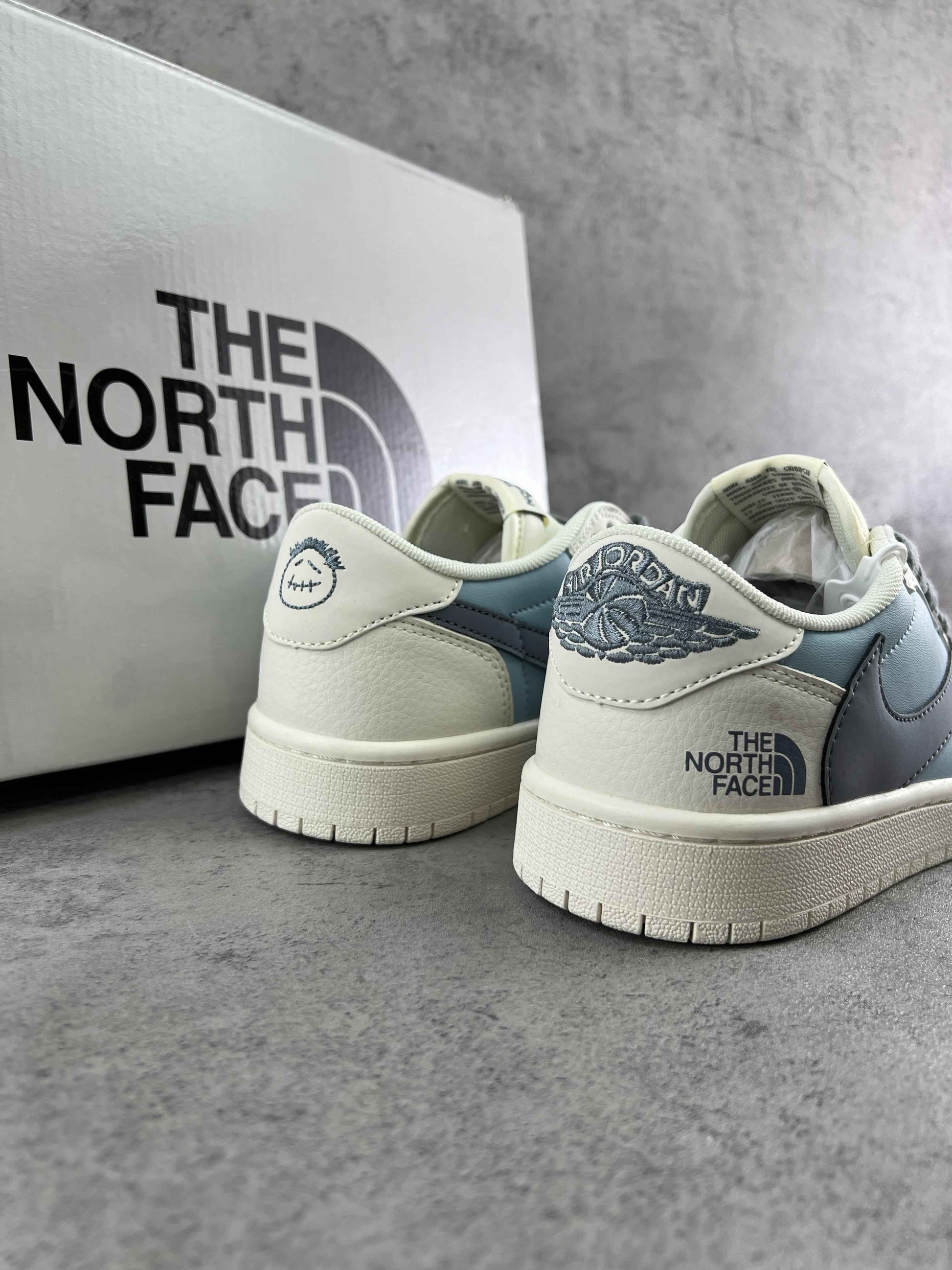 Custom Travis Scott x Air Jordan 1 x The North Face SJ2068 105 SneakerNational