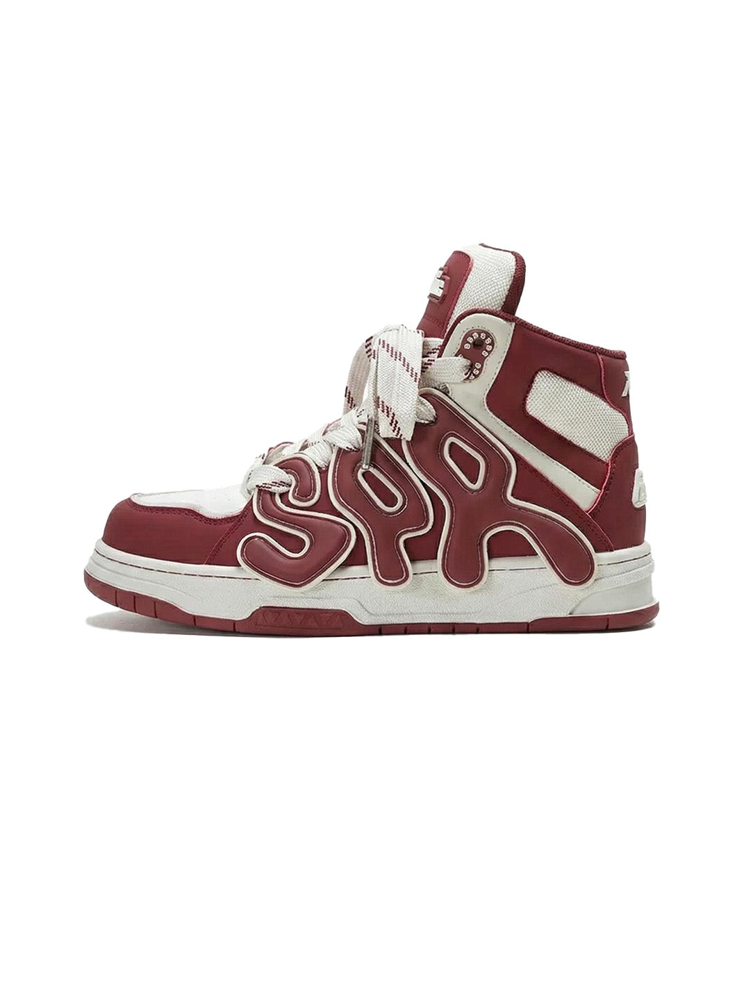 Black Time Gear High-Top Skate Sneakers - Skipkicks