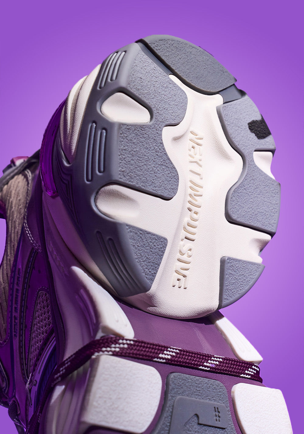 Purple Power Platform Sneakers