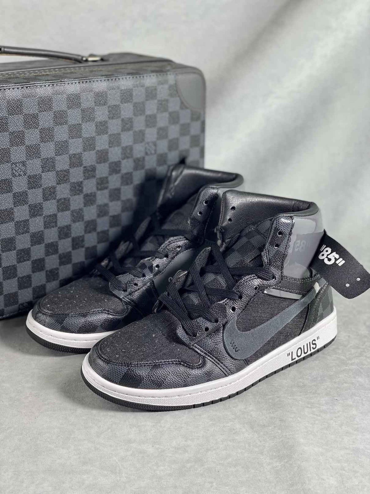 Custom Air Jordan 1 x Monogram Logo