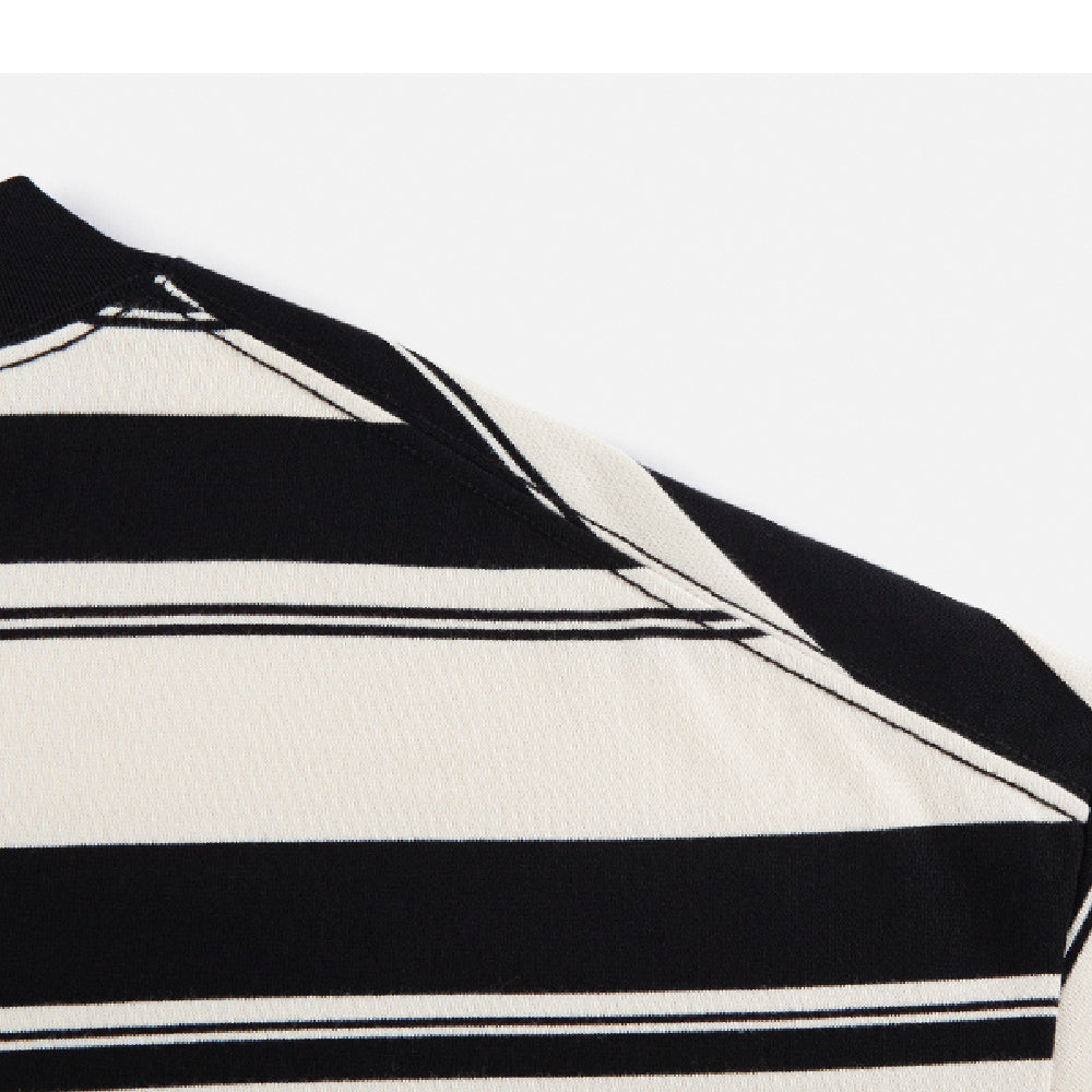 320G Heavyweight Striped Oversized Tee