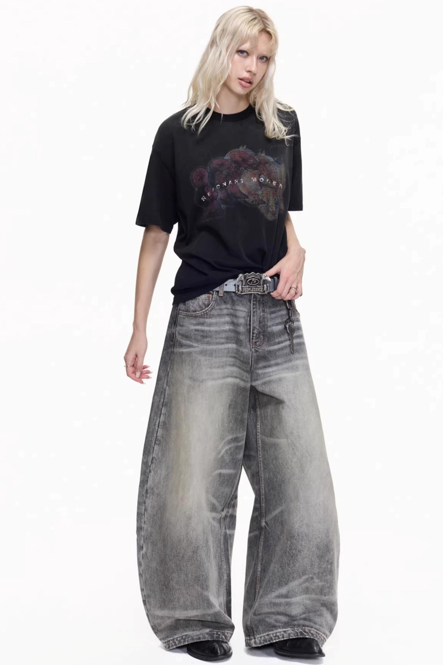Men's Vintage Distressed Cotton Tee