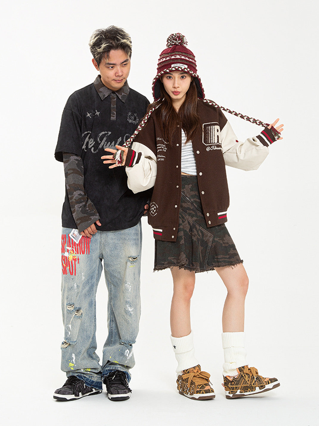 McFlurry Rivet Platform Skate Sneakers - Skipkicks