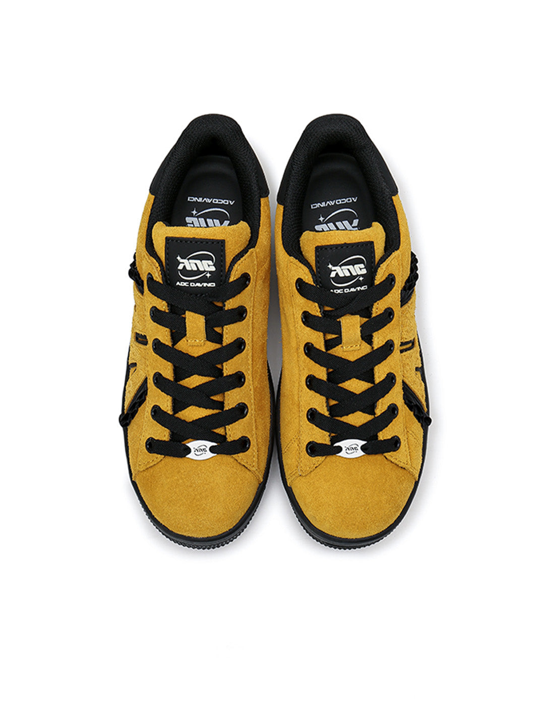 Suede Platform Sneakers with Three Lace Sets - Skipkicks
