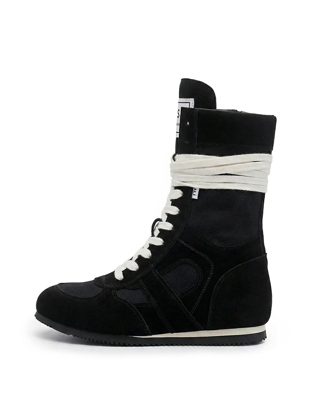 Black Knockout Hybrid Boxing Trainer Boots - Skipkicks