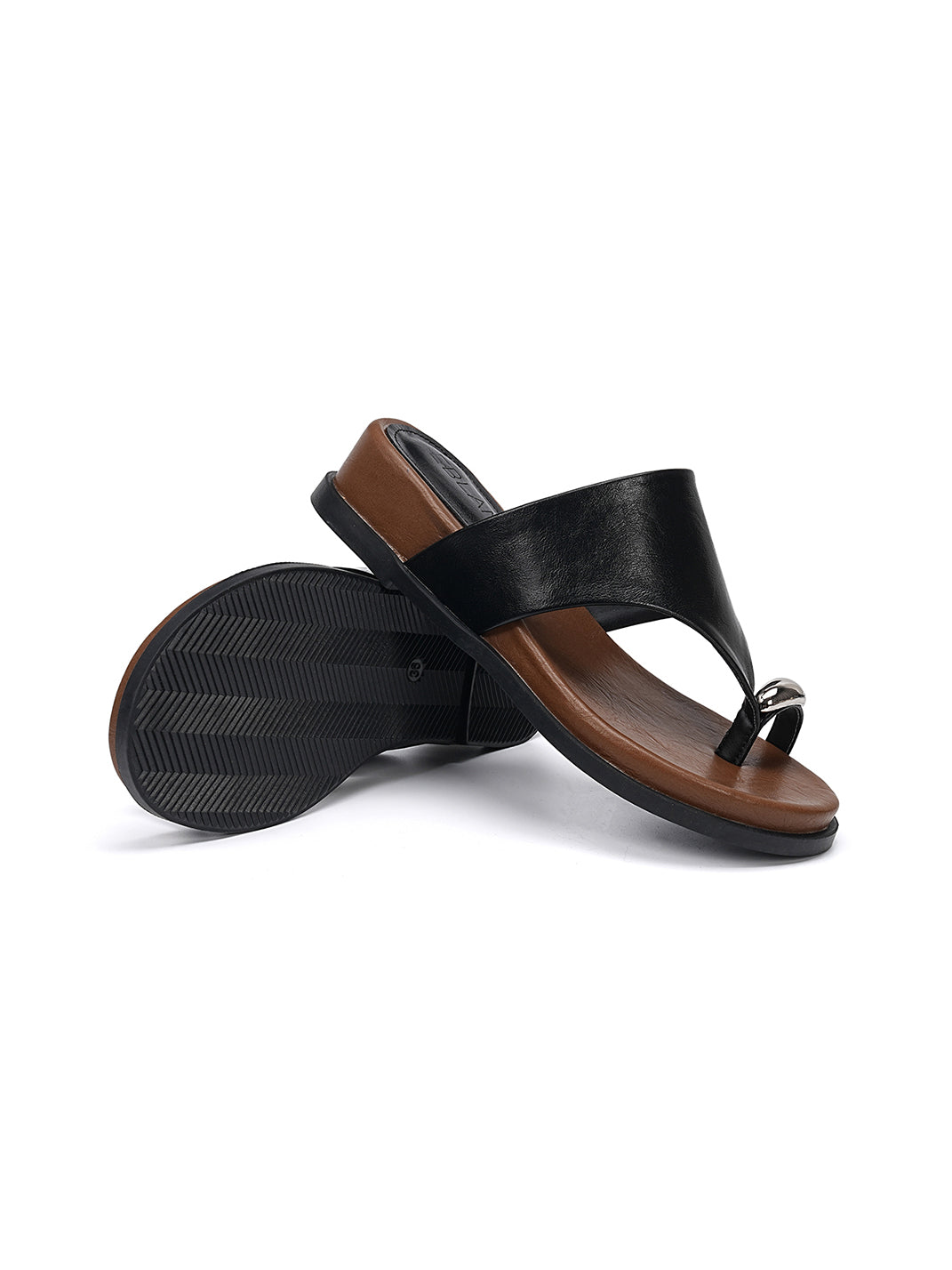 Toe Ring Platform Slide Sandals - Skipkicks