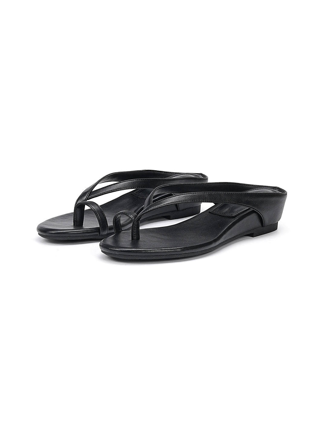 Toe Ring Wedge Flip-Flop Sandals - Skipkicks