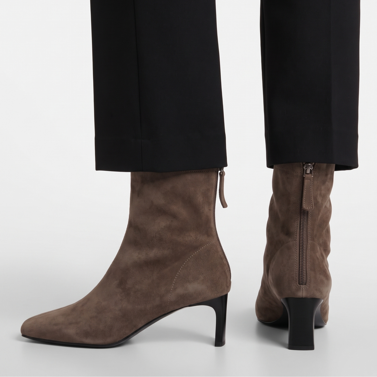 Harlow Suede Booties
