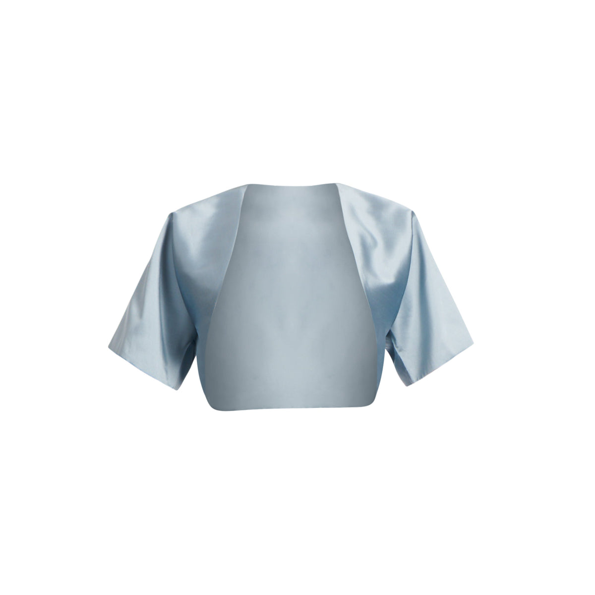 Taffeta Shrug - Light Blue