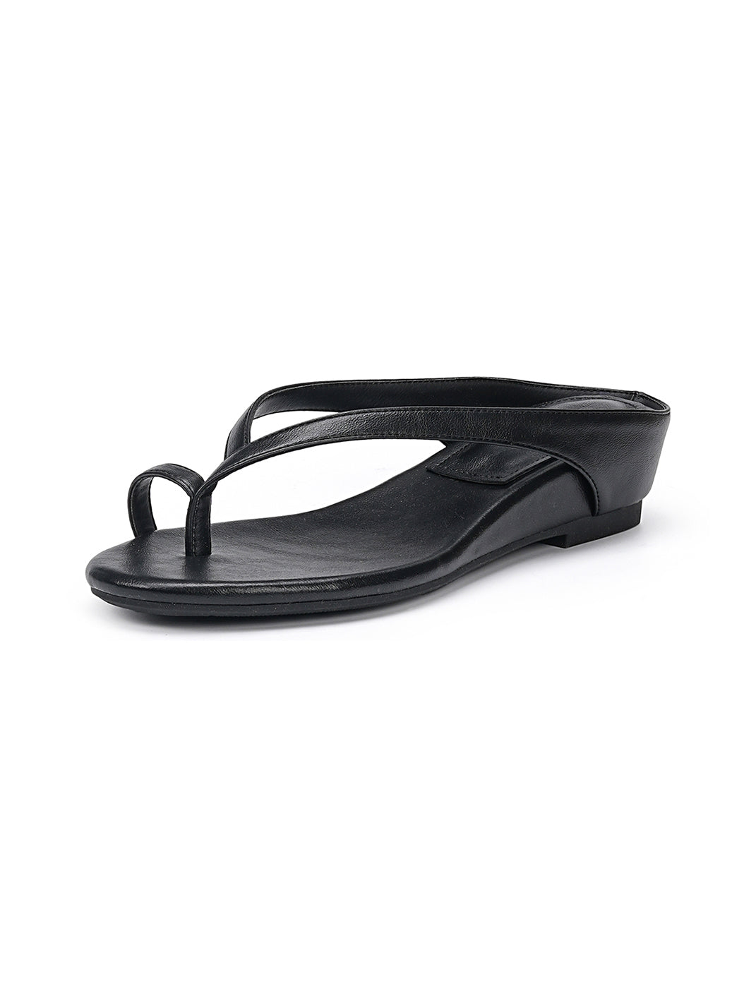 Toe Ring Wedge Flip-Flop Sandals - Skipkicks