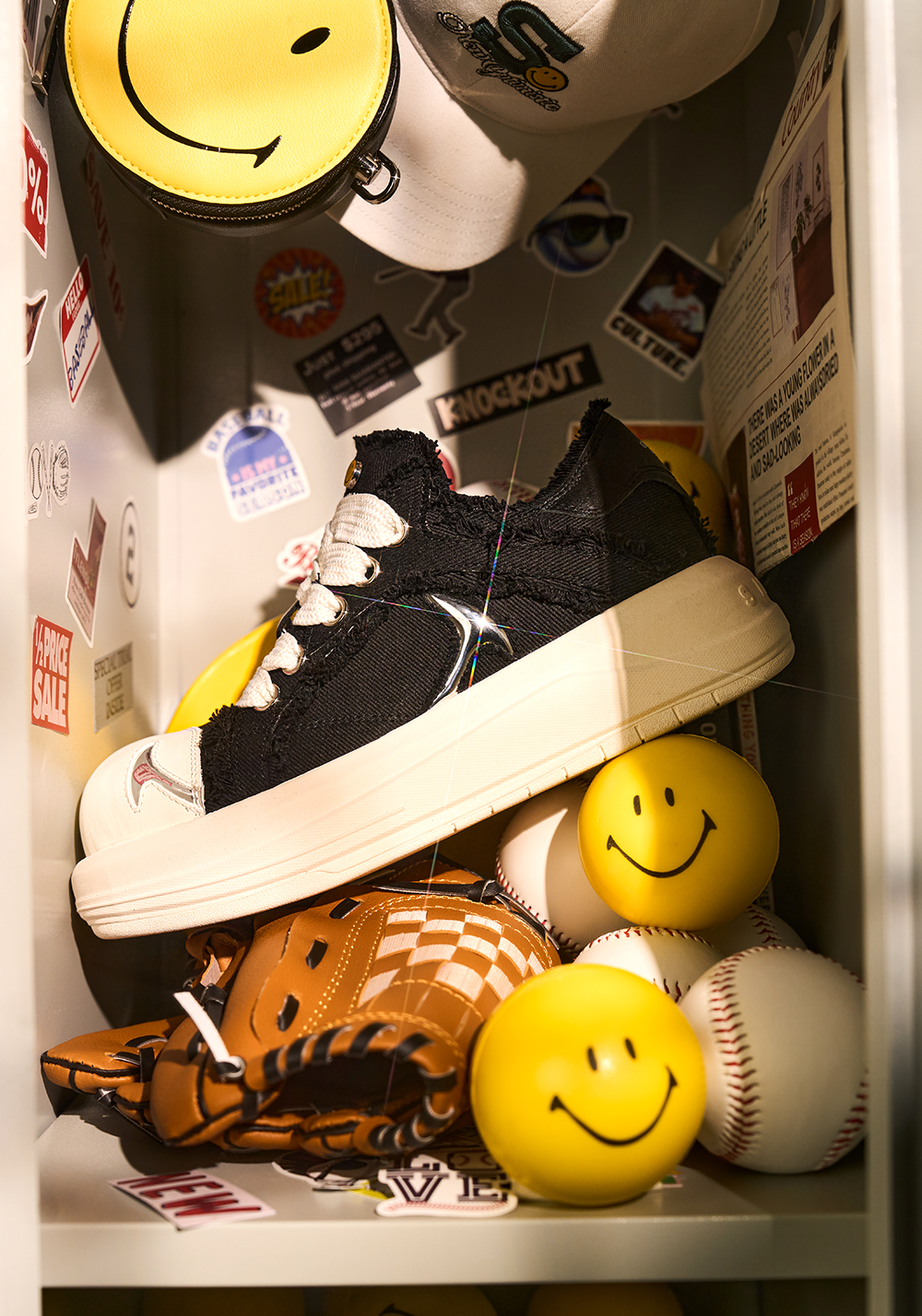 Black Beluga Platform Skate Sneakers - Skipkicks