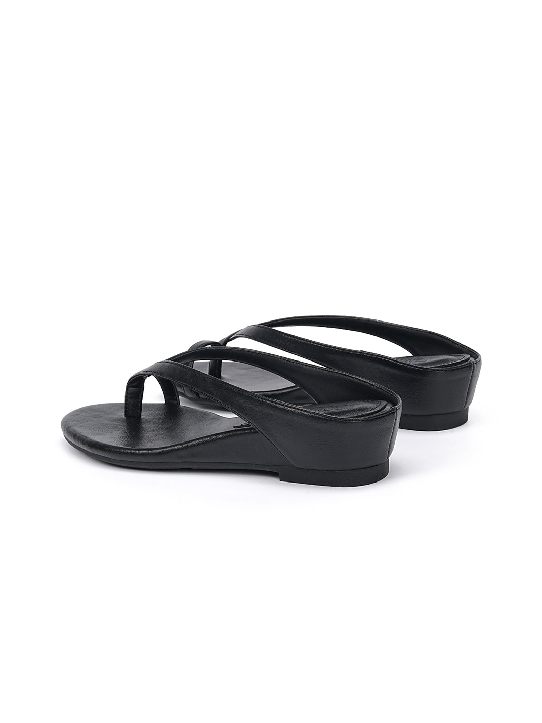 Toe Ring Wedge Flip-Flop Sandals - Skipkicks