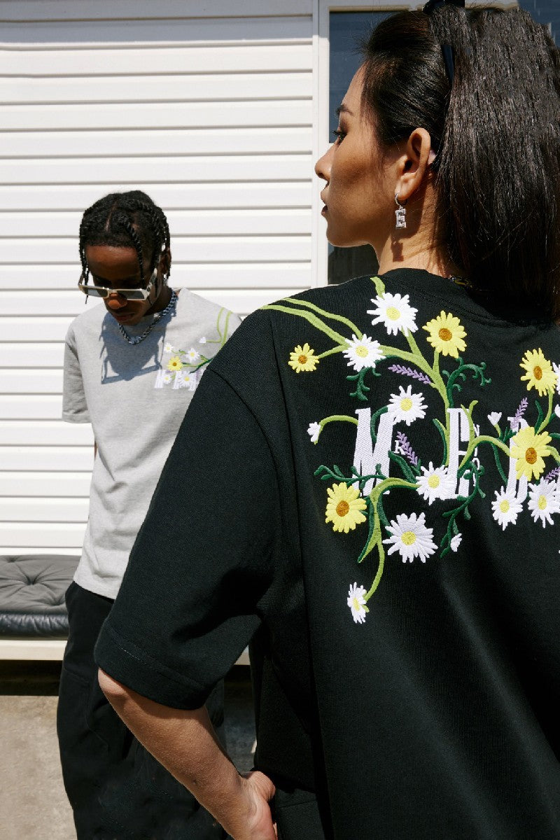 Flowers Logo Embroidered Tee