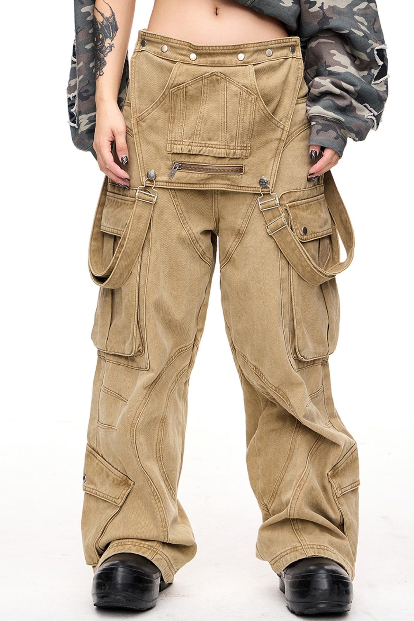 Men's Detachable Multi-Pocket Cargo Pants - Versatile Streetwear Style