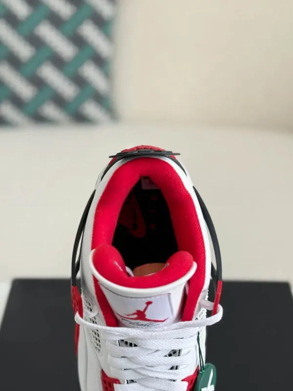 Air Jordan 4 Retro Sneakers – Fire Red Edition