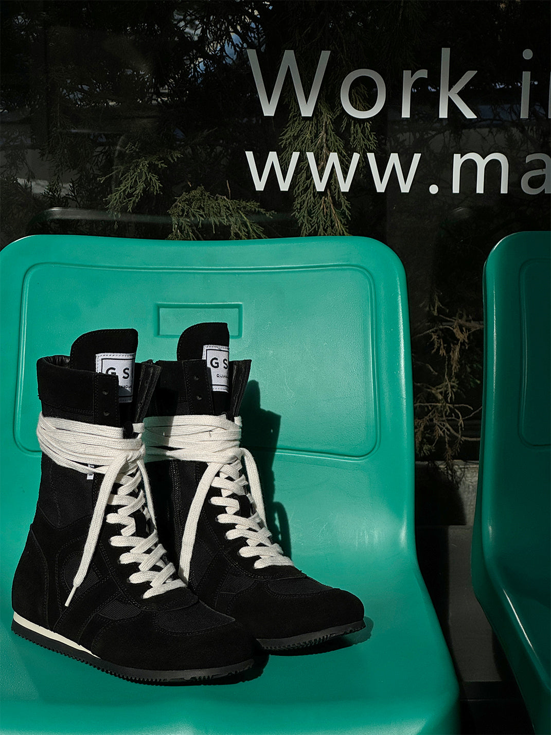 Black Knockout Hybrid Boxing Trainer Boots - Skipkicks
