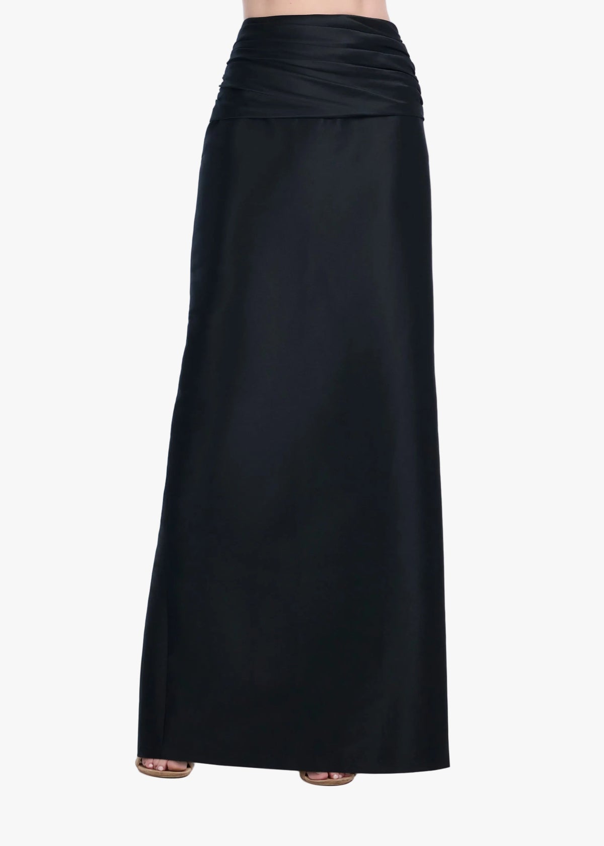 Bias Faille Tuxedo Skirt